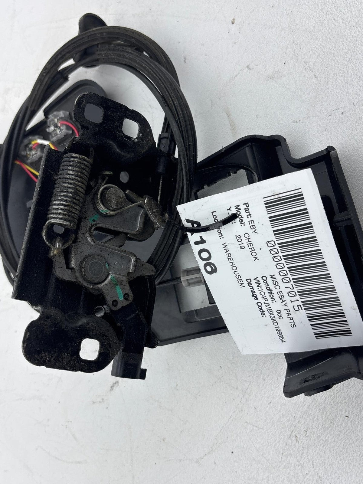 19 Jeep JEEP CHEROKEE Hood Release Cable OEM