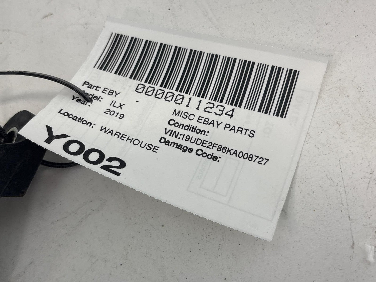 19-22 ACURA ILX TRANSMISSION SHIFT SHIFTER GEAR SELECTOR LEVER OEM