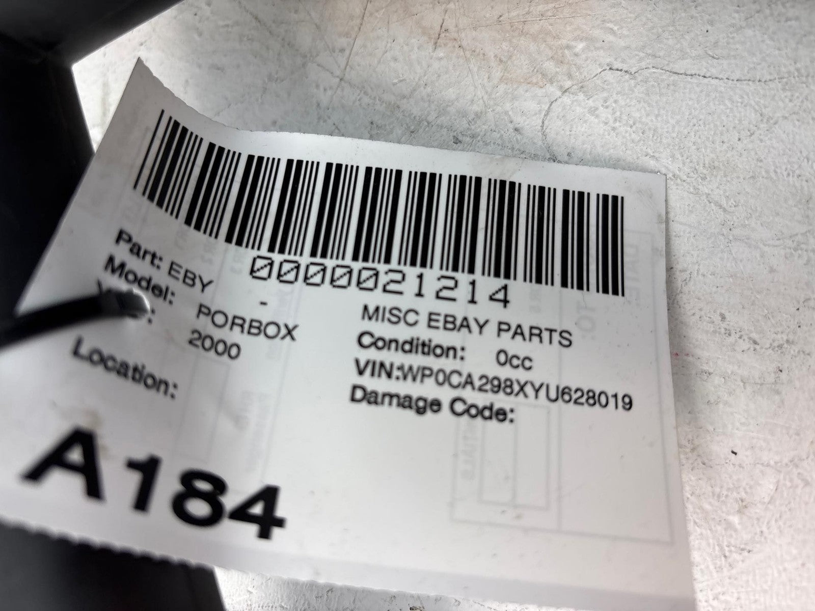 1997-2008 Porsche Boxster 987 Radiator Coolant Tank Reservoir Bottle OEM