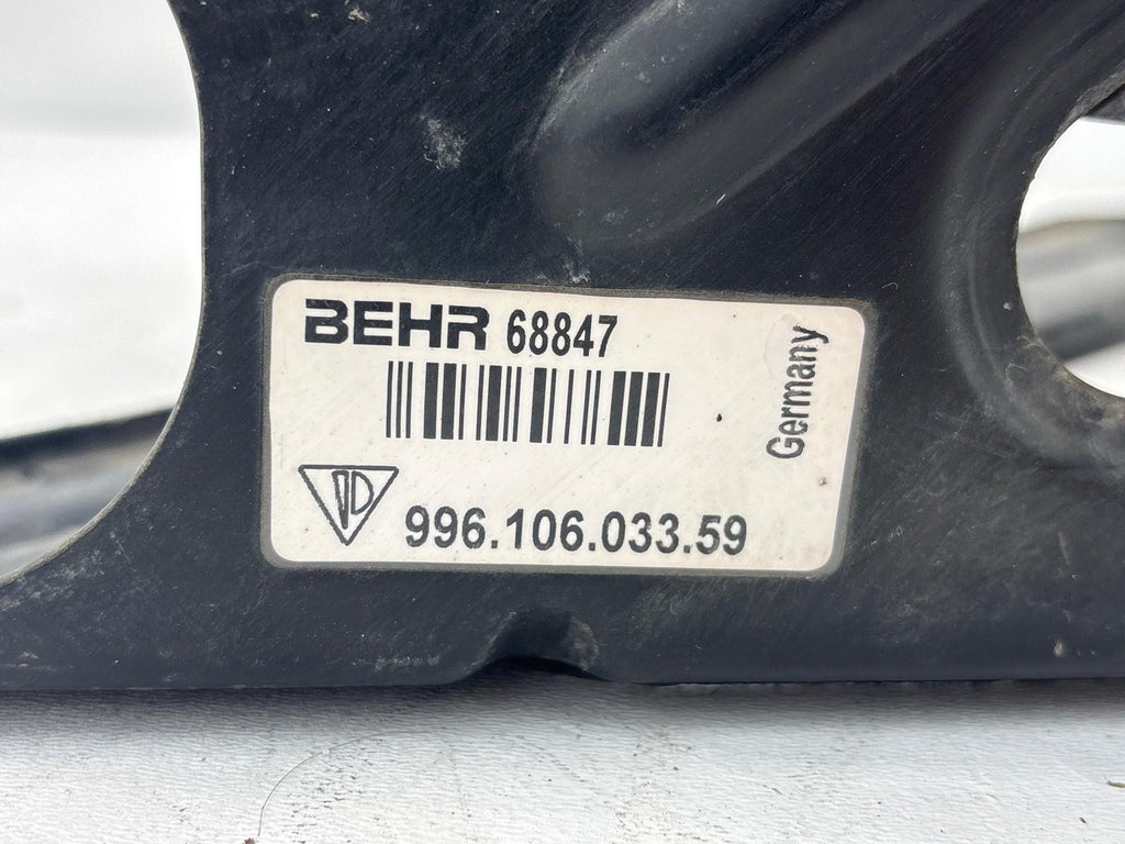 1997-2004 Porsche Boxster Radiator Condenser Fan Bracket Support Mount OEM