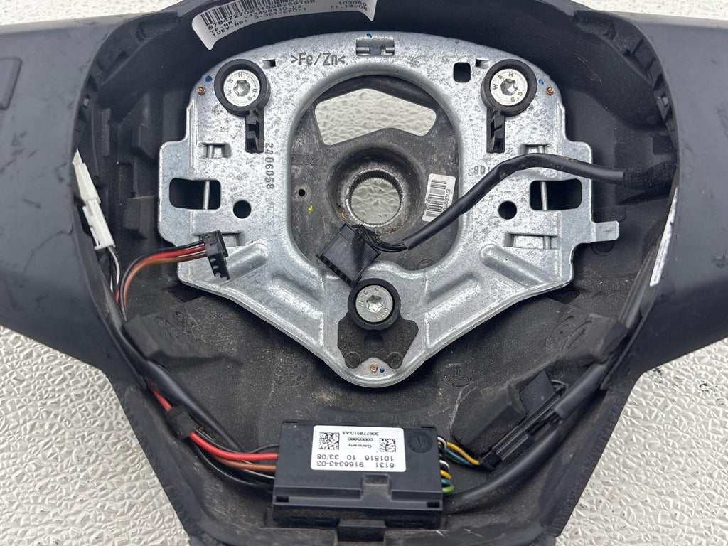 07-13 BMW E70 X5 Driver Heated Steering Wheel Control Switch Black OEM