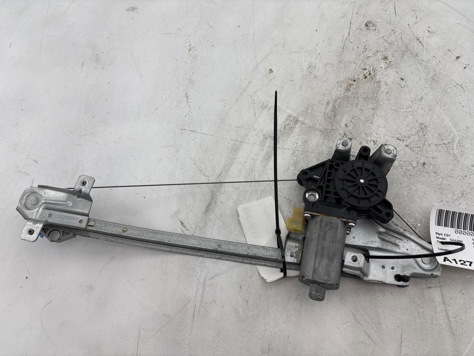 1999-2010 Saab 9-5 RH Passengers Rear Power Window Motor & Regulator OEM