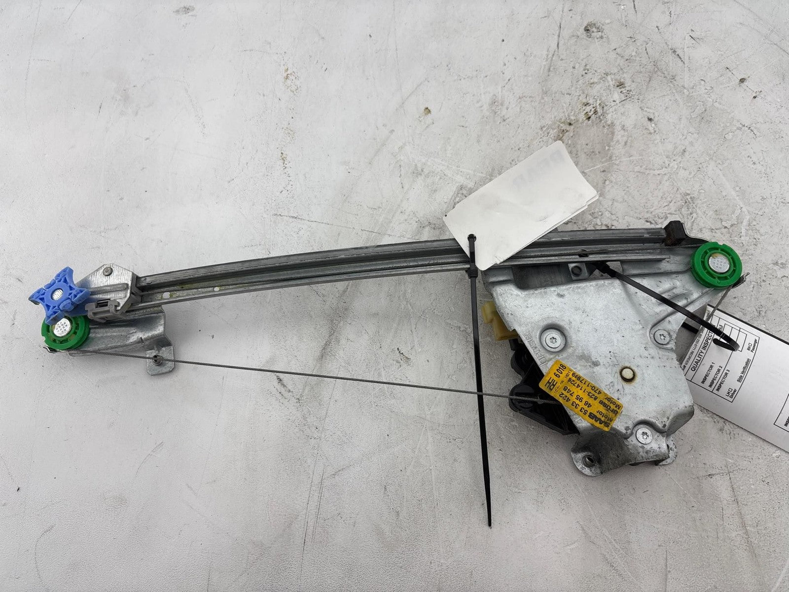 1999-2010 Saab 9-5 RH Passengers Rear Power Window Motor & Regulator OEM