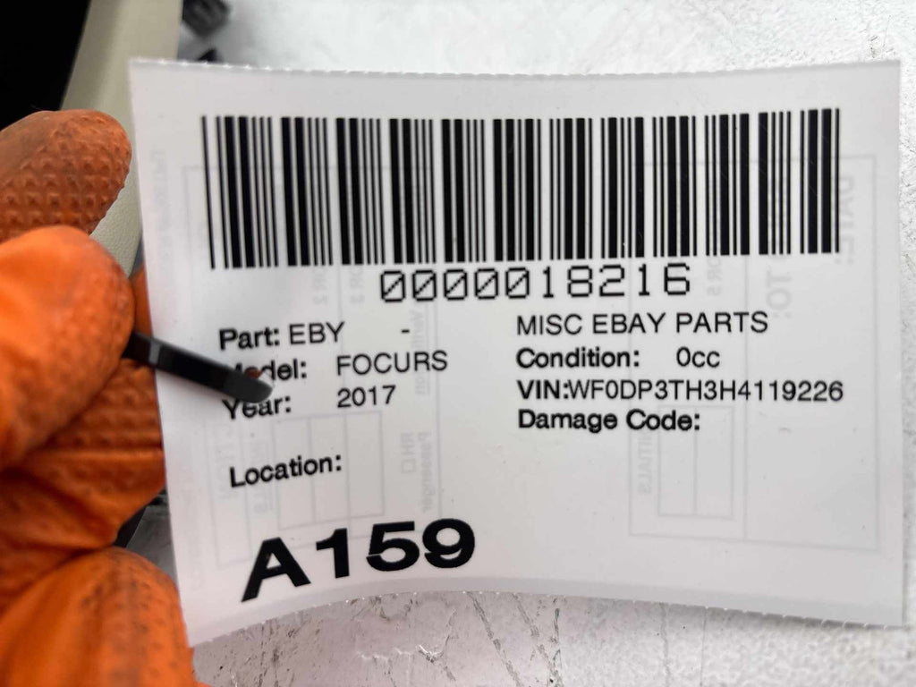 16-18 FORD FOCUS RS Overhead Console Storage OEM