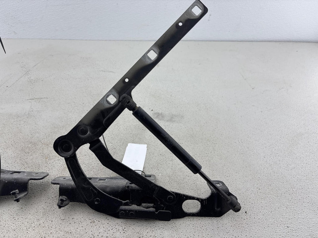 04-09 MERCEDES SL600 FRONT LEFT RIGHT HOOD LIFT HINGE BLACK PAIR OEM