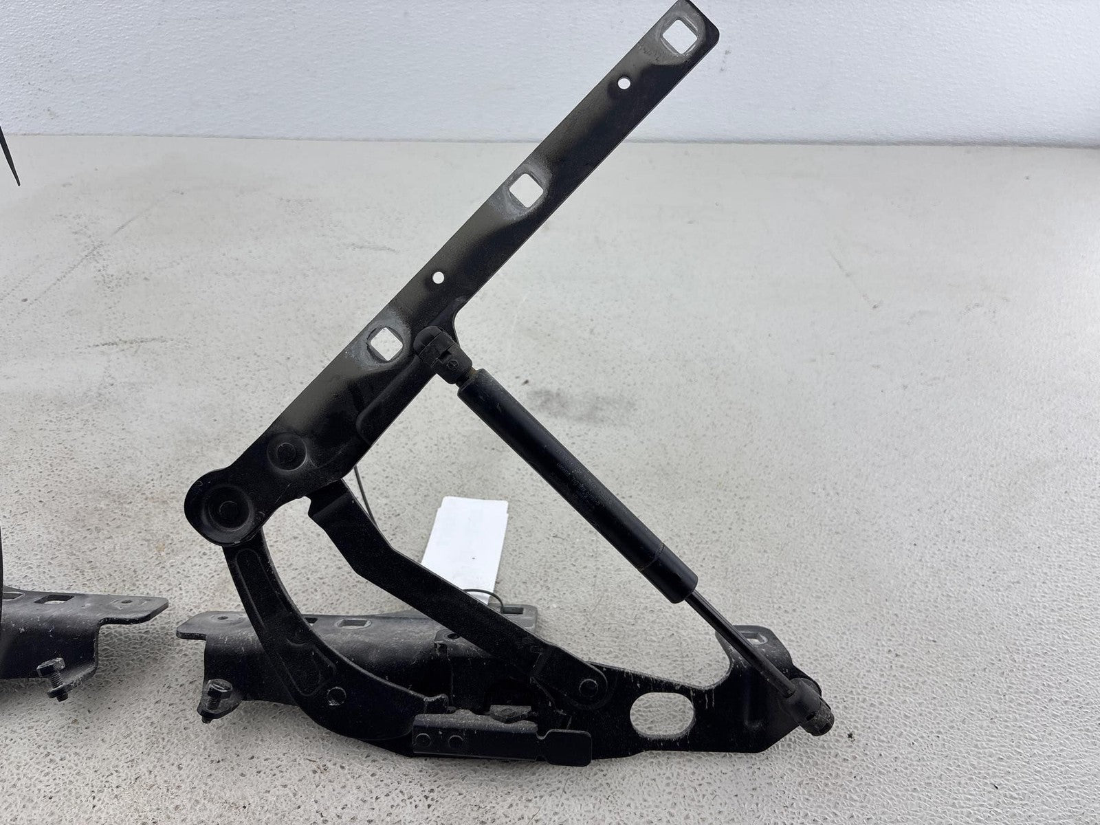 04-09 MERCEDES SL600 FRONT LEFT RIGHT HOOD LIFT HINGE BLACK PAIR OEM