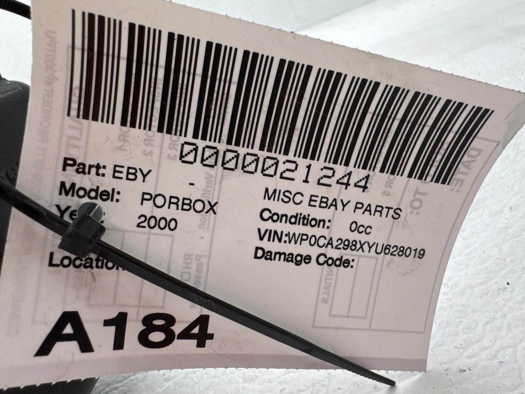 2000 - 2004 Porsche Boxster Windshield Washer Fluid Reservoir W/ Pump OEM