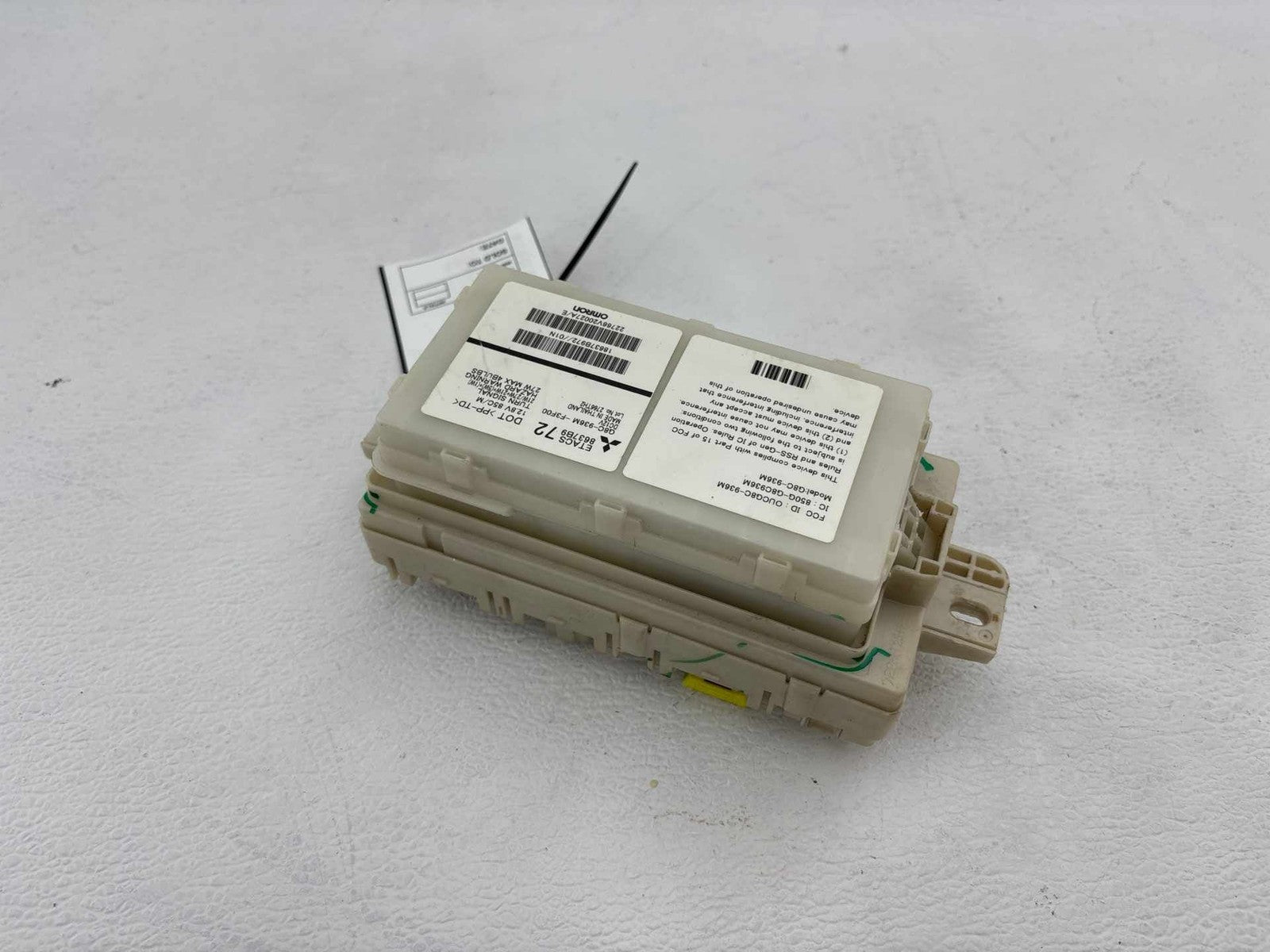17-20 Mitsubishi Mirage G4 Cabin Fuse Box Relay Block Panel 8637b972 OEM