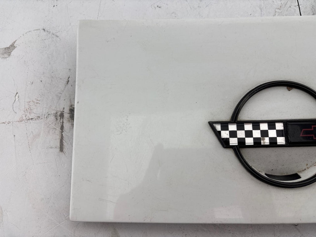 1991-1996 Chevrolet Corvette Fuel Door Panel W/ Emblem OEM 10125966