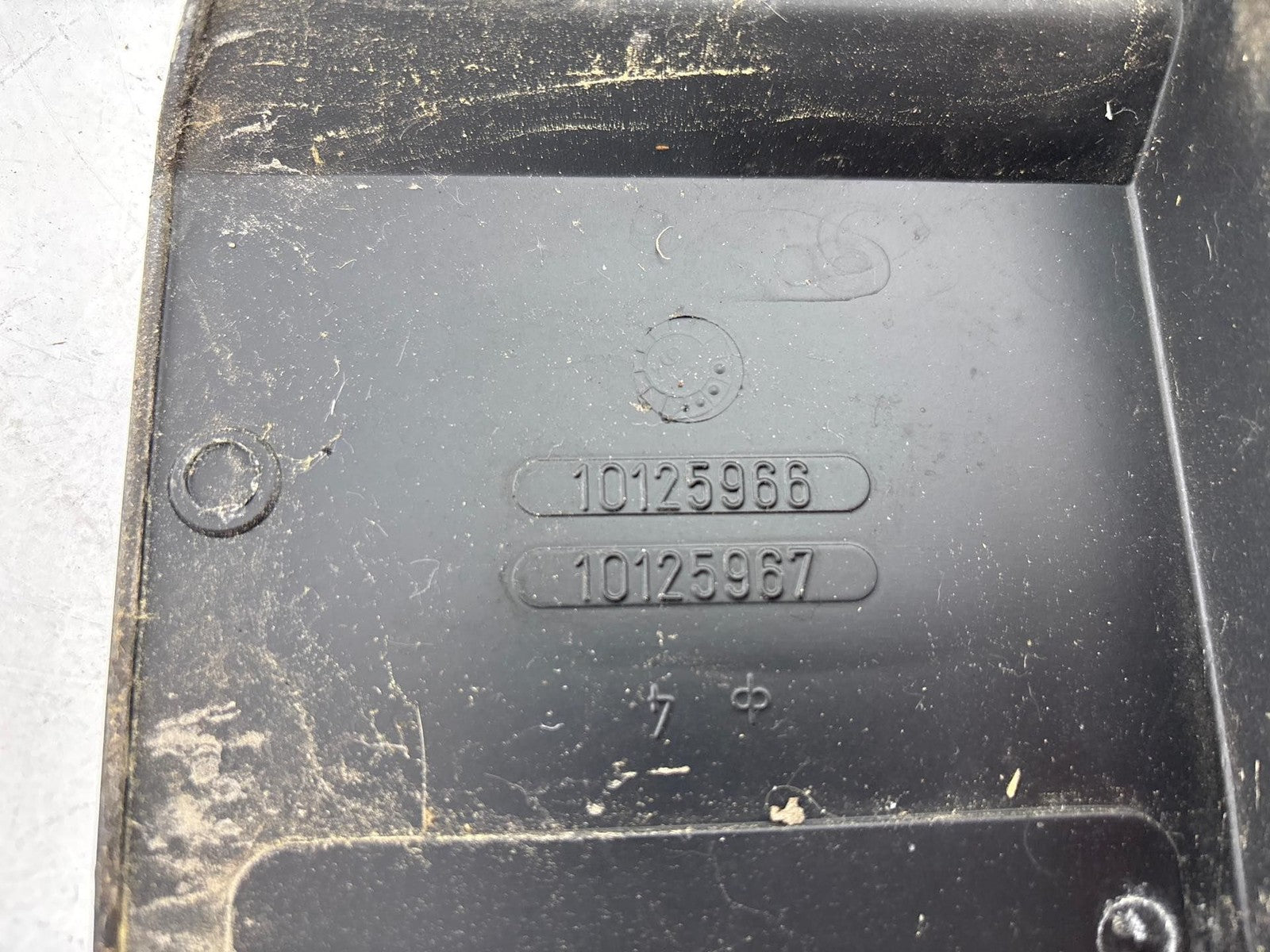 1991-1996 Chevrolet Corvette Fuel Door Panel W/ Emblem OEM 10125966