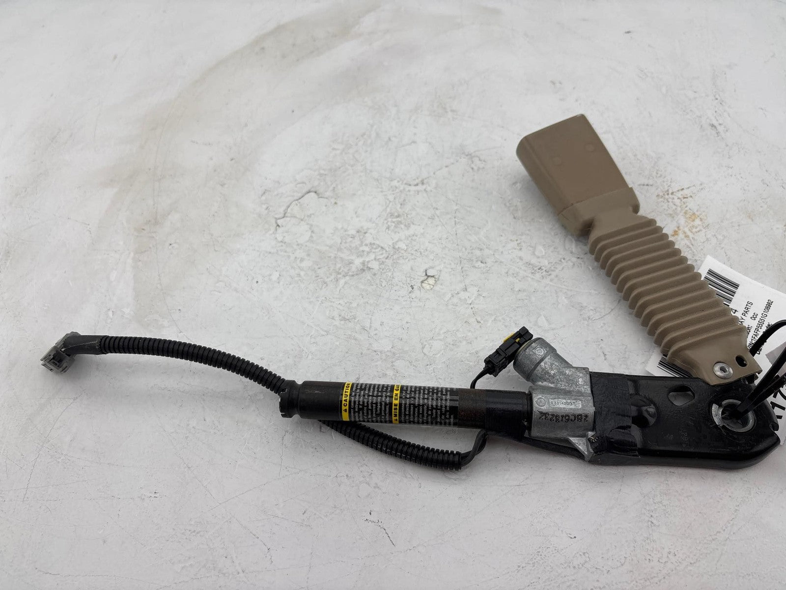 2000-2003 Ford Taurus Front Left Seat Belt Buckle Tensioner OEM