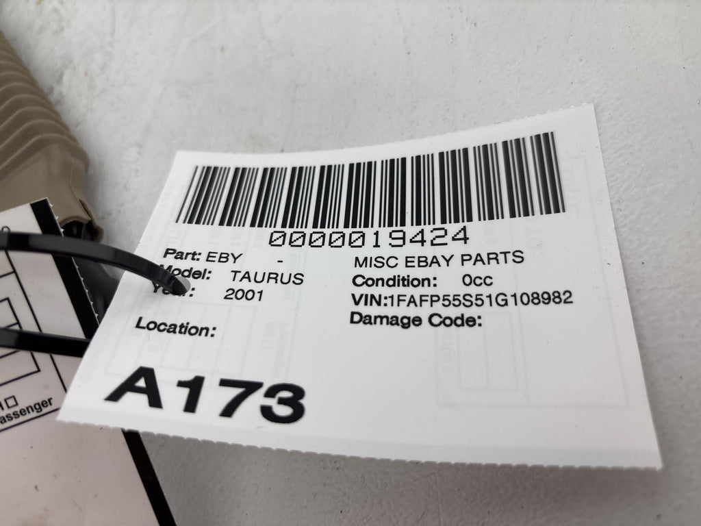 2000-2003 Ford Taurus Front Left Seat Belt Buckle Tensioner OEM