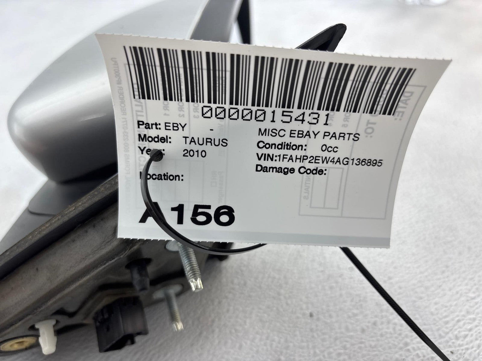 10-19 Ford Taurus Right Passenger Side View Mirror