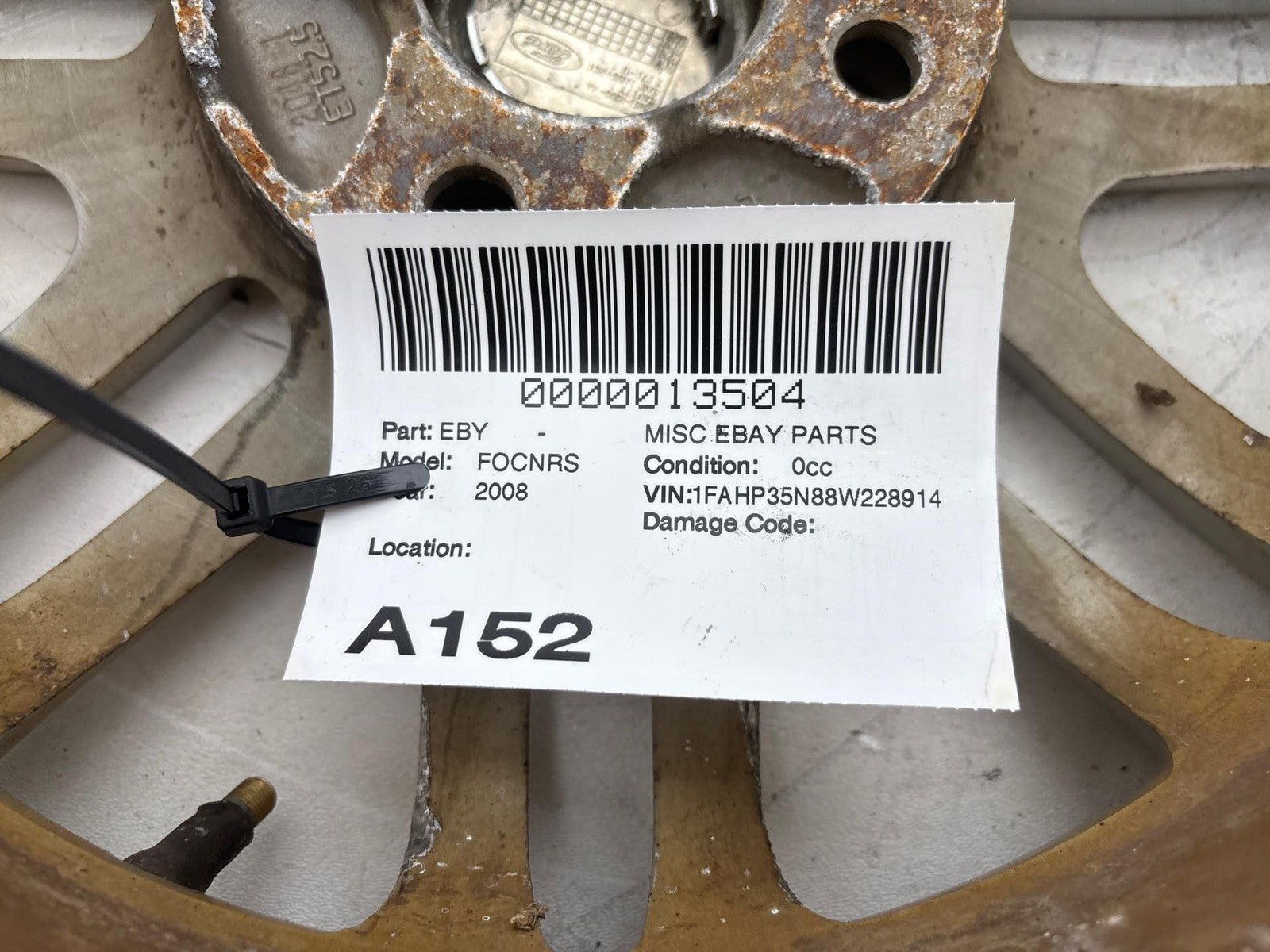 2000-2009 Ford Focus Wheel Rim 15x6 W/Center Cap OEM