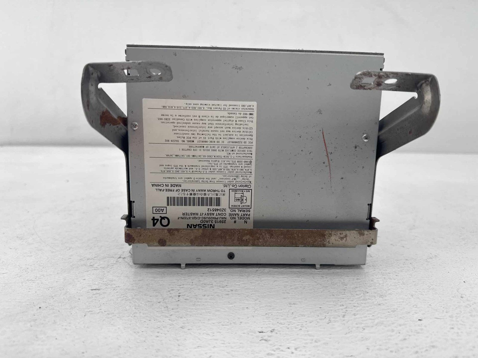 13-16 Infiniti QX60 CD Player Radio Receiver W/ Heater Temperature Module OEM