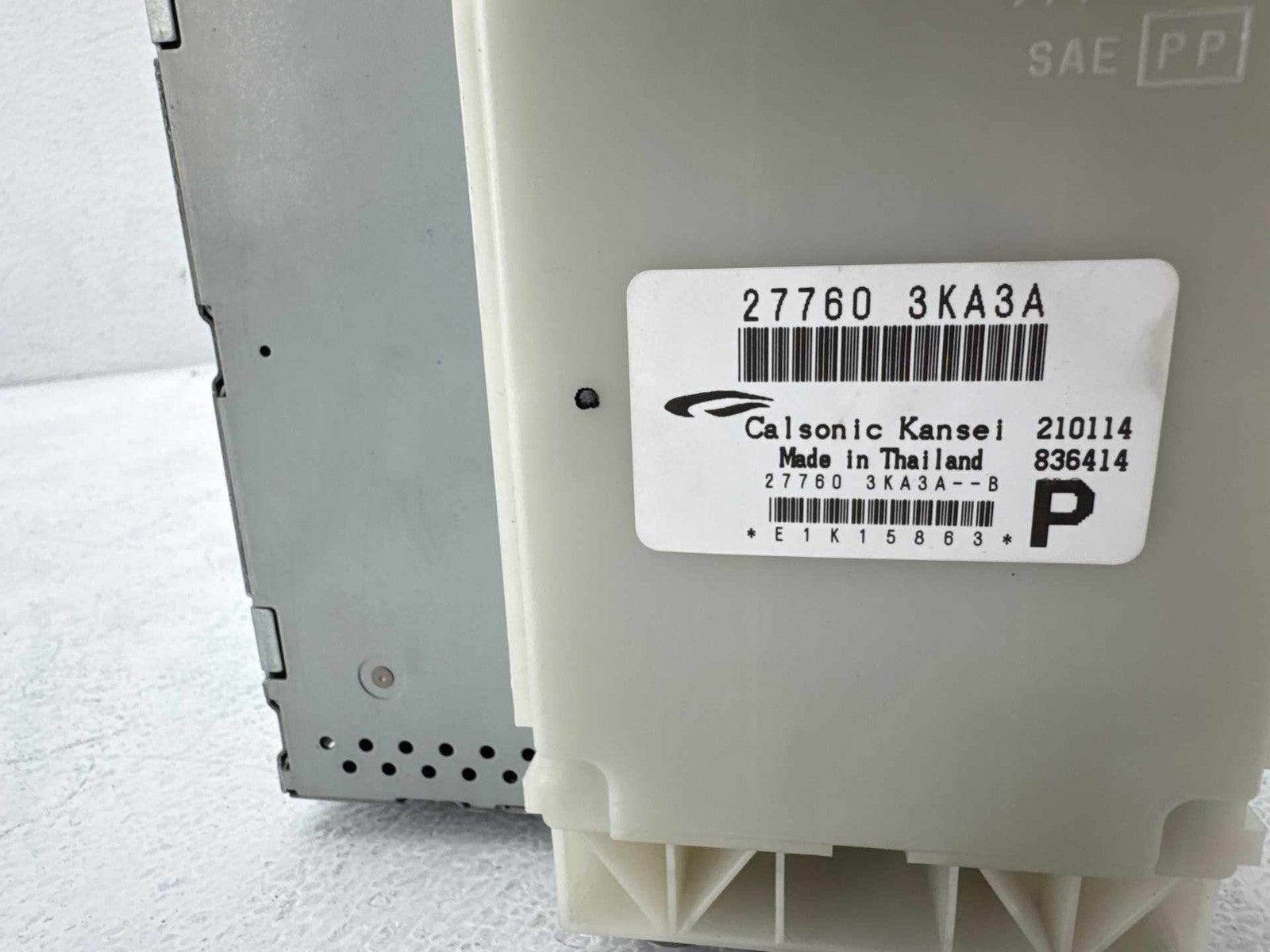 13-16 Infiniti QX60 CD Player Radio Receiver W/ Heater Temperature Module OEM