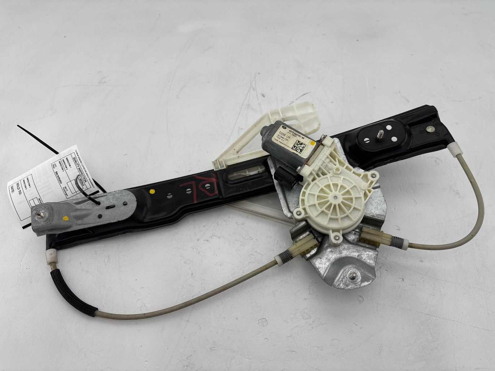 10-19 FORD TAURUS Left Rear Window Regulator Motor