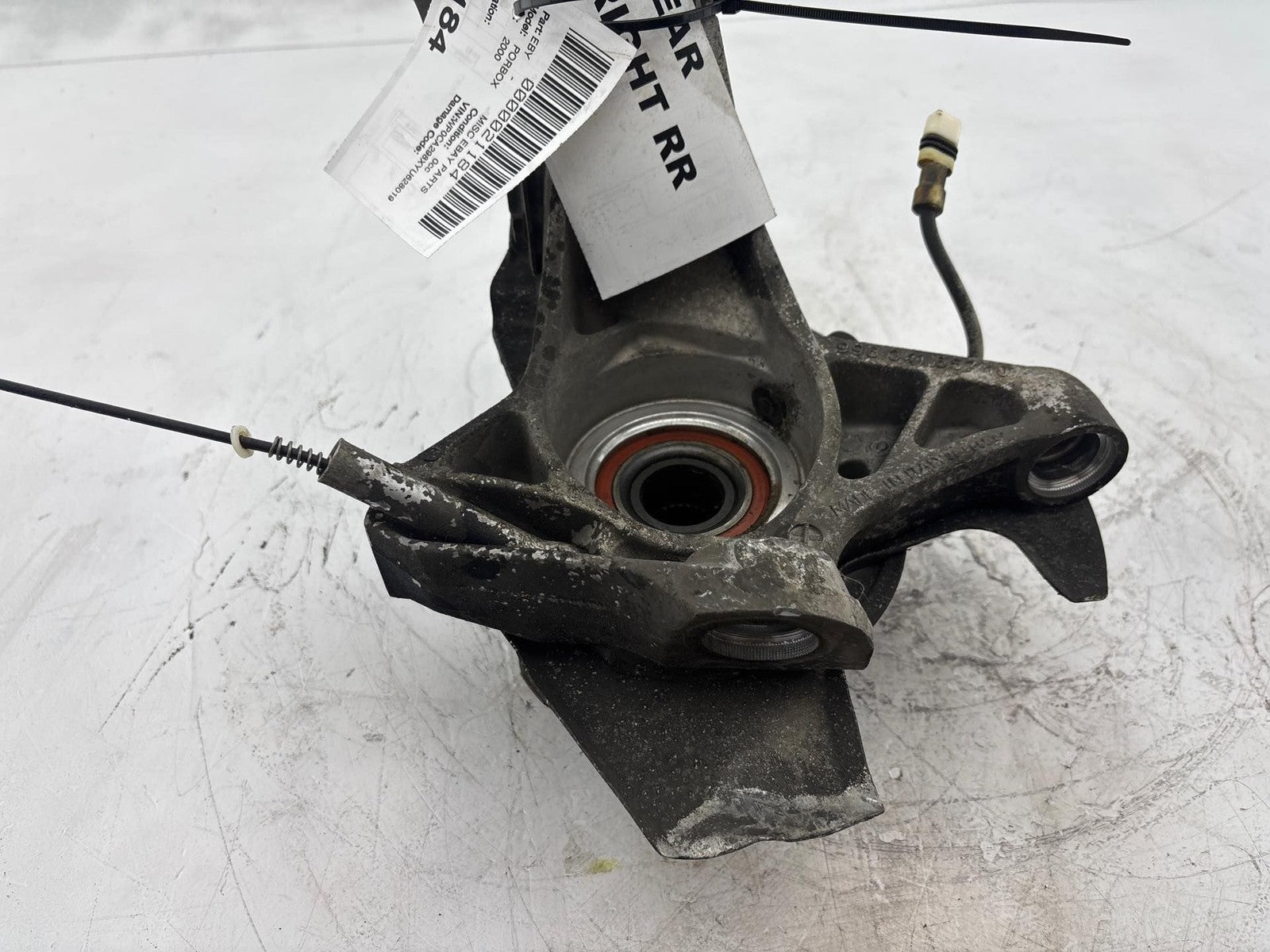 1997 - 2000 Porsche Boxster Rear Right Side Spindle Knuckle Hub OEM