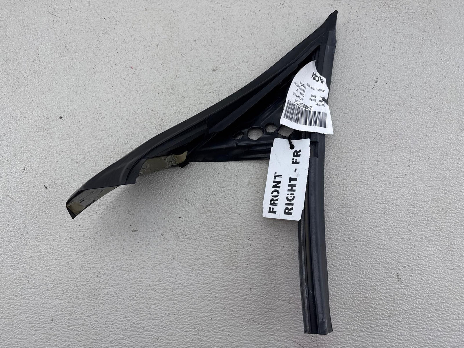 02-05 FORD THUNDERBIRD RIGHT PASSENGER DOOR MIRROR WEATHERSTRIP SEAL OEM