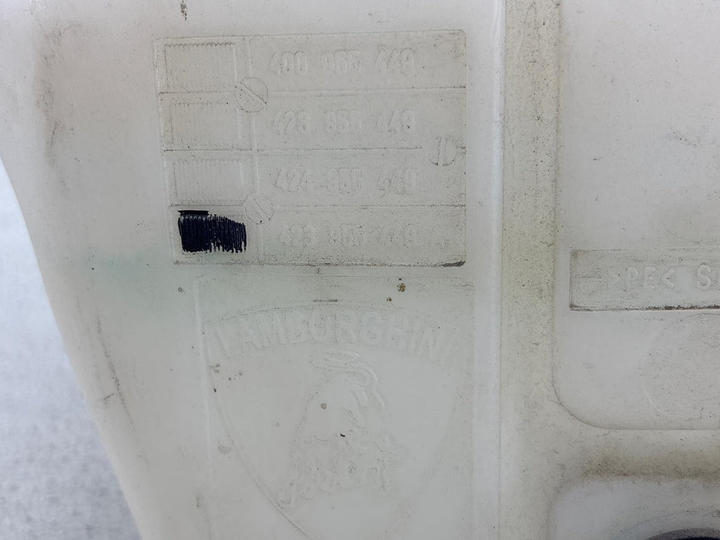 08-15 AUDI R8 WINDSHIELD WASHER BOTTLE W/ PUMP 400955449