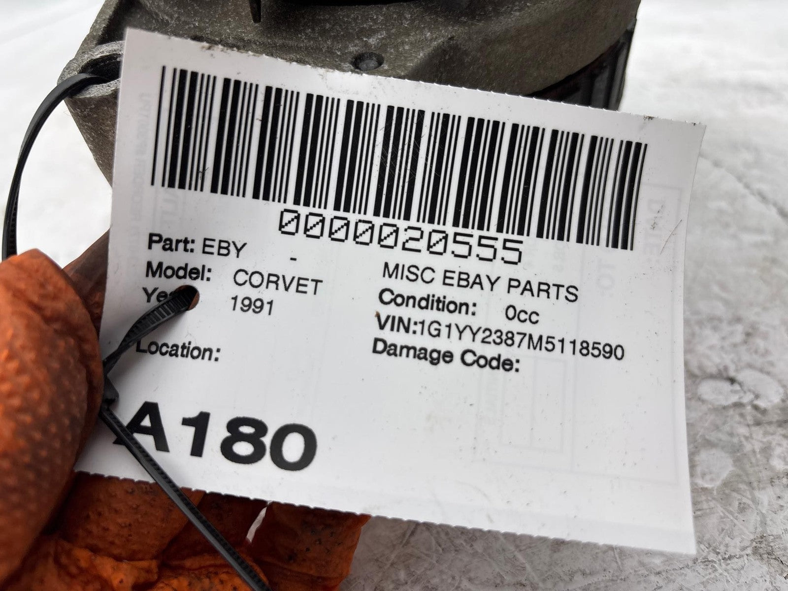 1988-1991 Chevrolet Corvette Alternator OEM 10463097