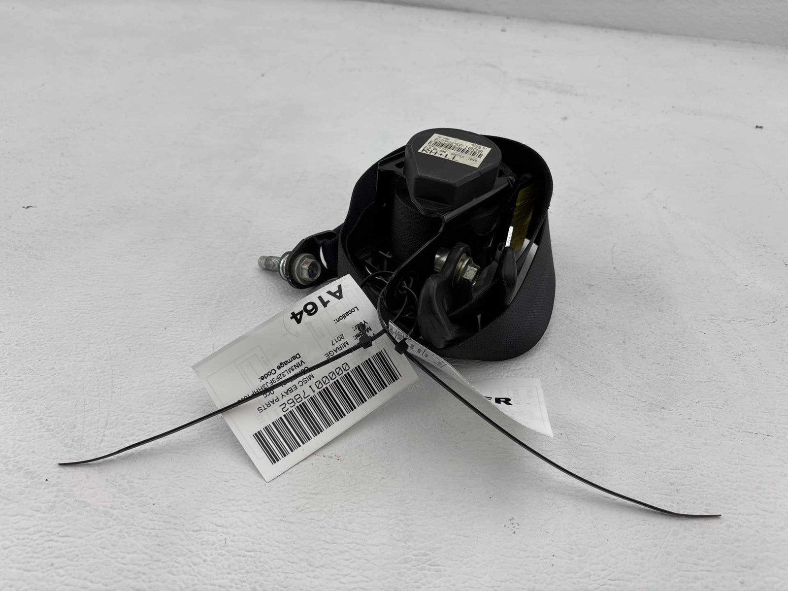 17-24 Mitsubishi Mirage G4 Front Passenger Side Seat Belt OEM