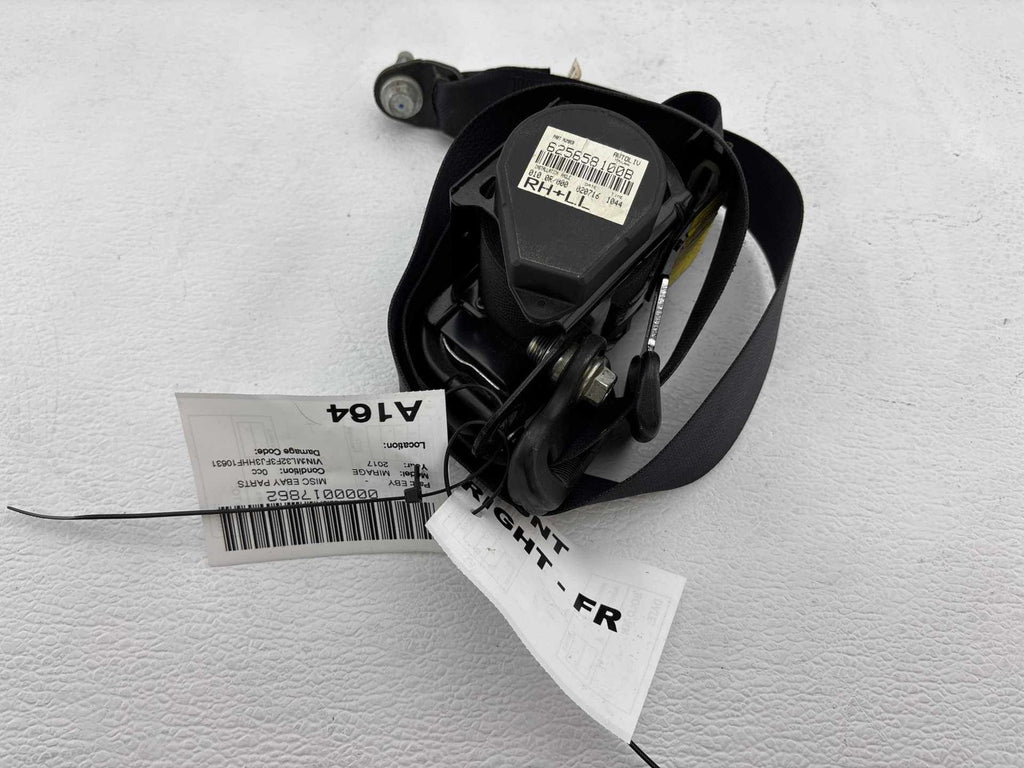 17-24 Mitsubishi Mirage G4 Front Passenger Side Seat Belt OEM