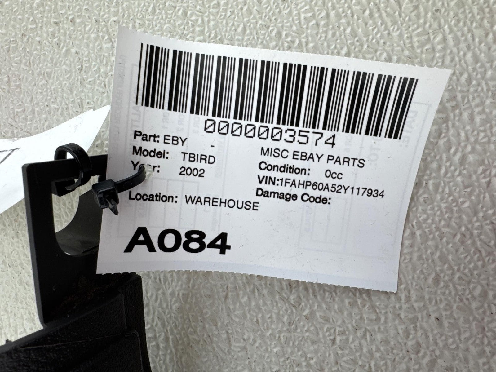 02-05 Ford Thunderbird Left Driver Side Kick Panel Trim Cover Black OEM