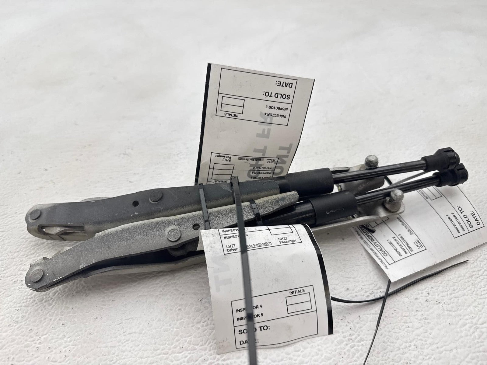 1999-2004 Porsche Boxster 986 911 Front Left & Right Side Hood Hinges Set OEM