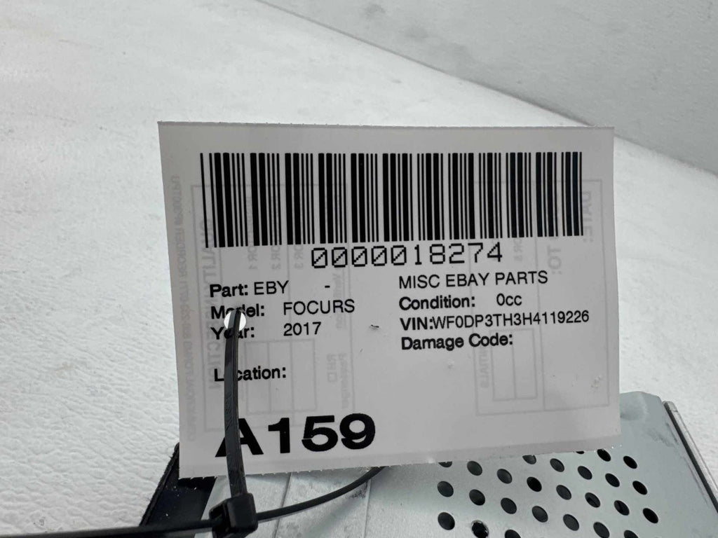 16-18 Ford Focus Radio CD MP3 Player Receiver AM FM Stereo Audio fm5t19c107kf