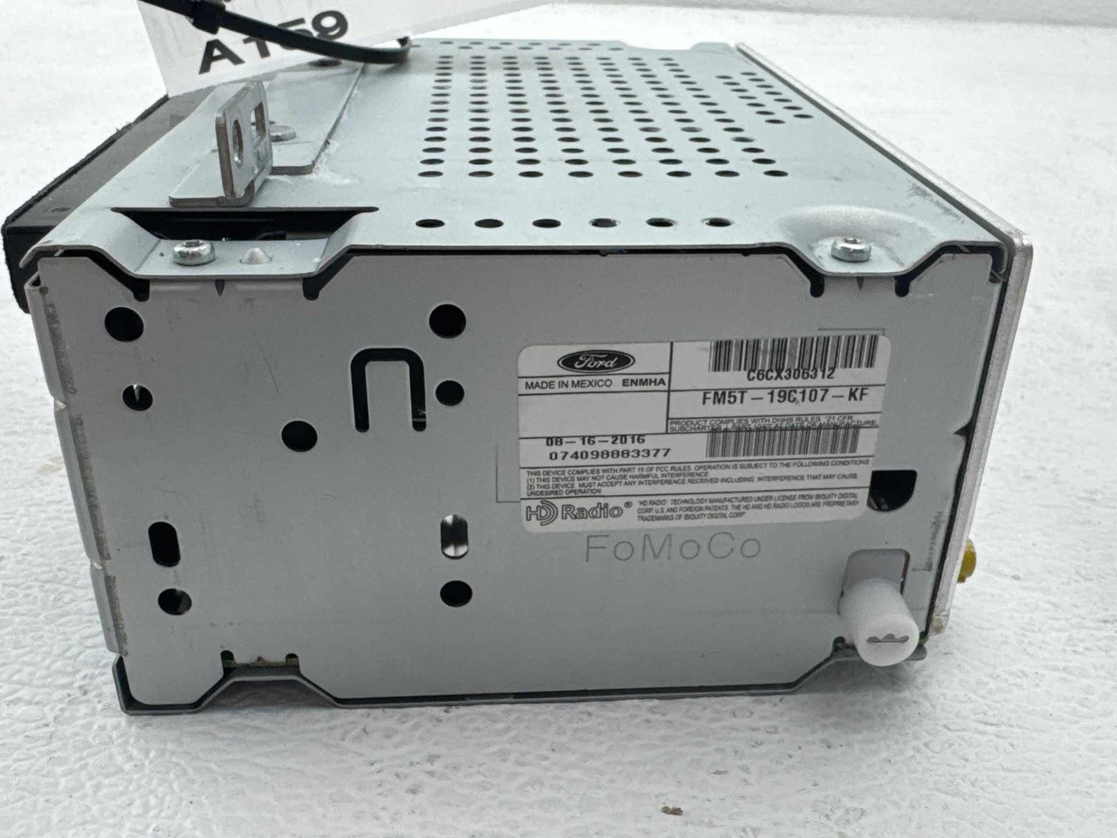 16-18 Ford Focus Radio CD MP3 Player Receiver AM FM Stereo Audio fm5t19c107kf