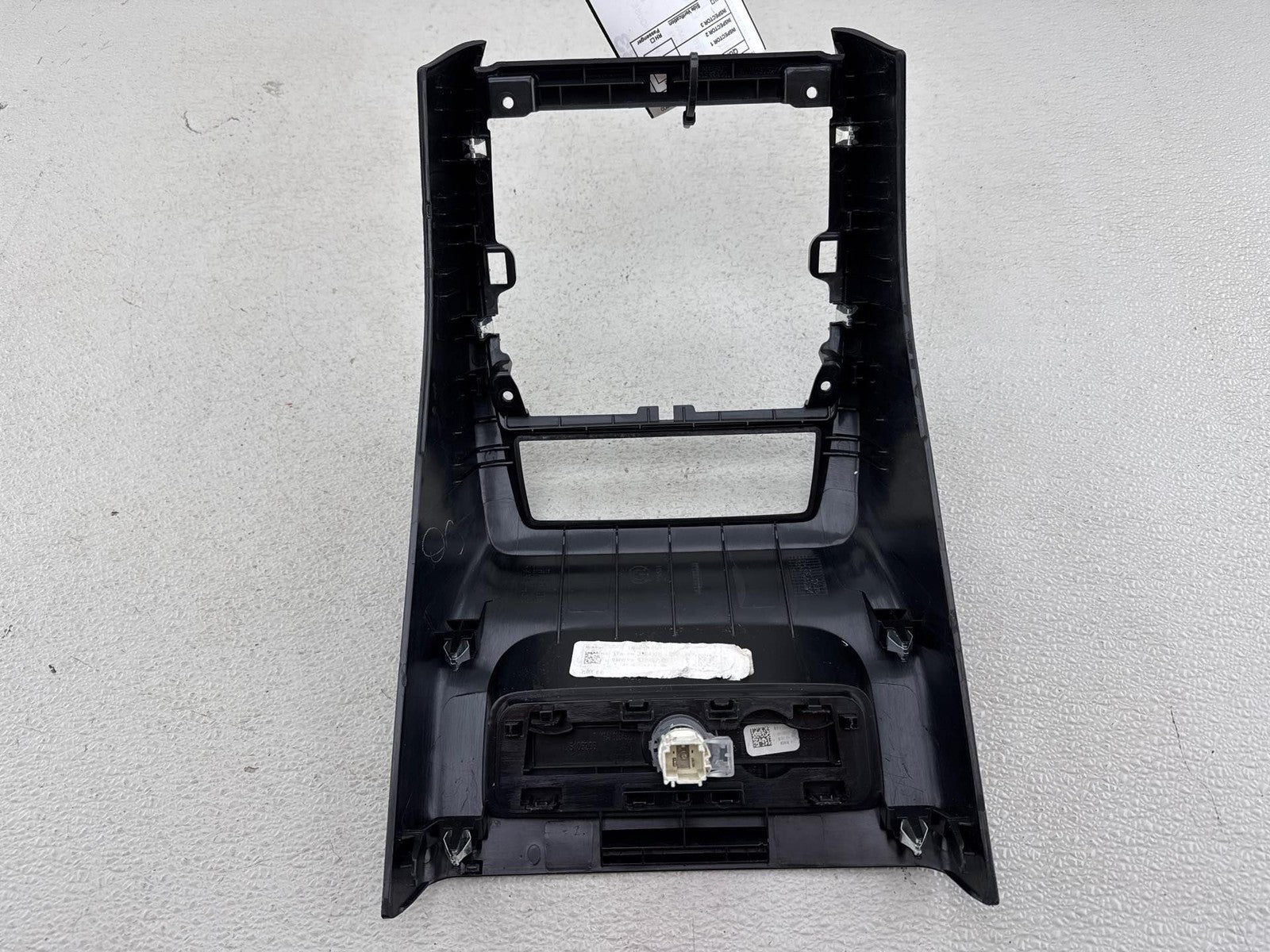 19-23 BMW X5 FRONT CENTER CONSOLE BACK TRIM COVER PANEL 9399874