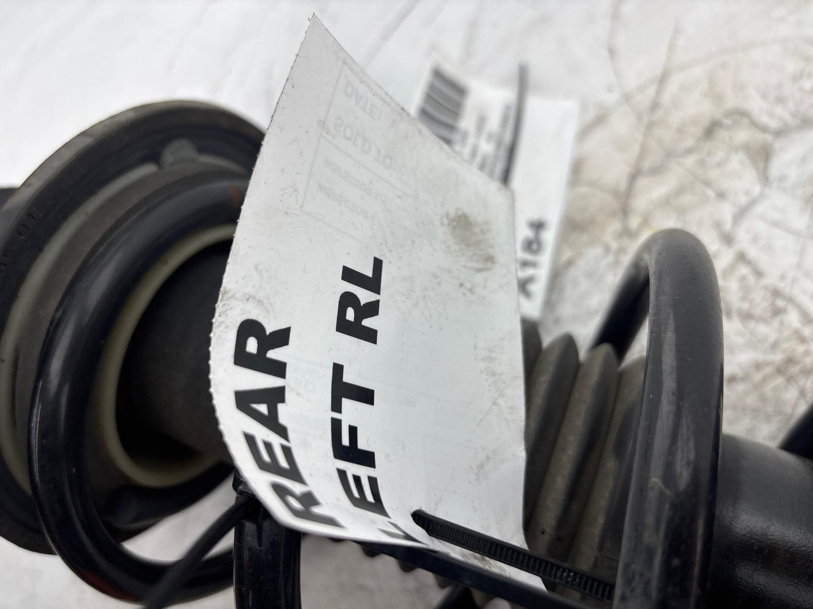 1997 - 2004 Porsche Boxster Rear Left Shock Strut Absorber & Coil Spring OEM