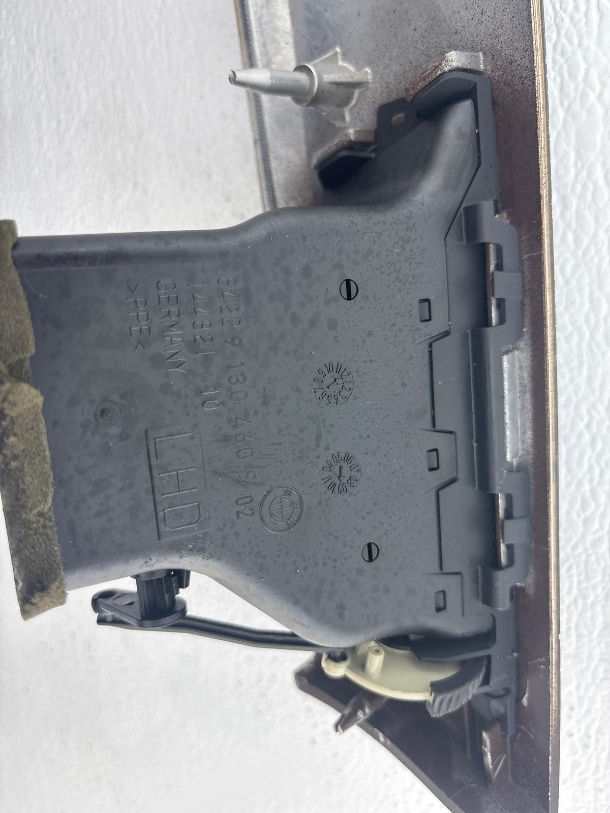 07-11 BMW 328 335 E90 Interior Center Dashboard Dash Wood Trim W/Air Vents OEM