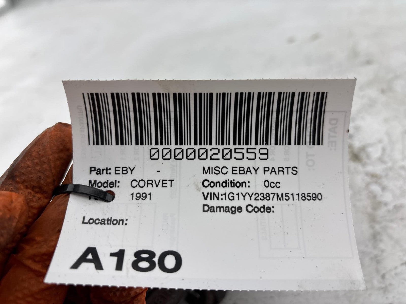 1988-1994 Chevrolet Corvette Front Right Brake Caliper Assembly OEM