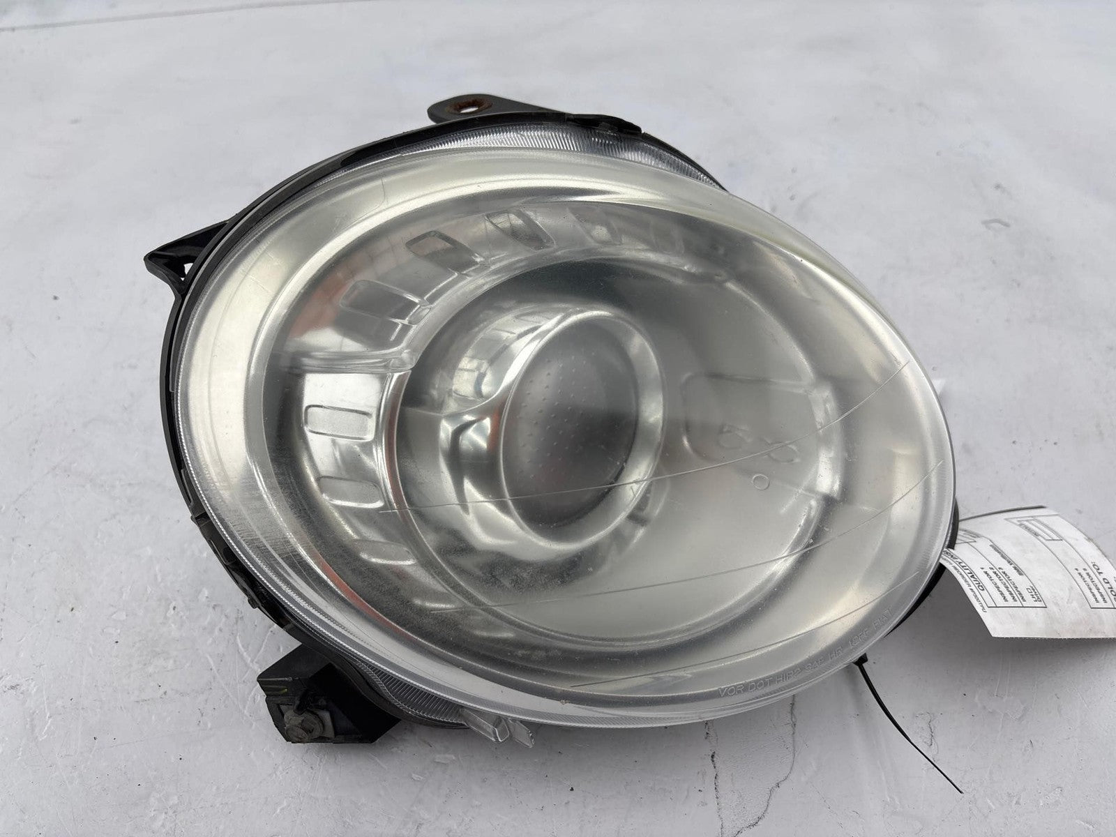 12-19 Fiat 500 Front Right Headlight Assembly OEM