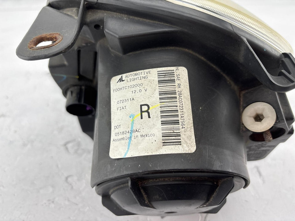 12-19 Fiat 500 Front Right Headlight Assembly OEM
