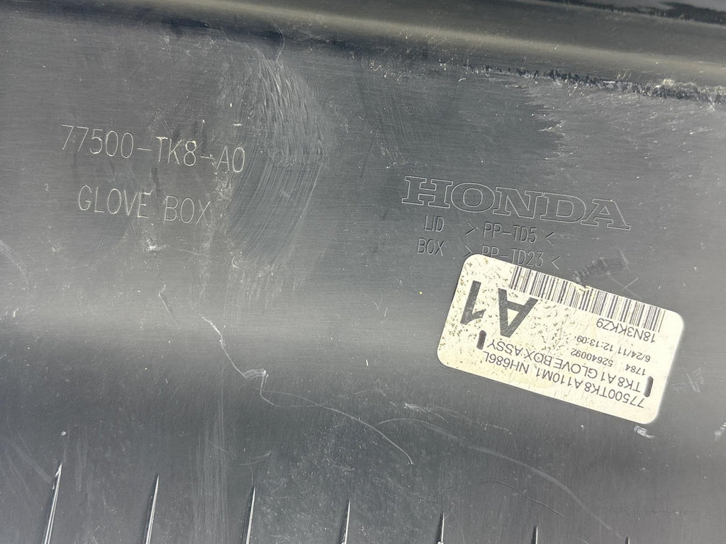 11-17 Honda Odyssey Glove Box Storage Compartment OEM 77500-TK8-A0