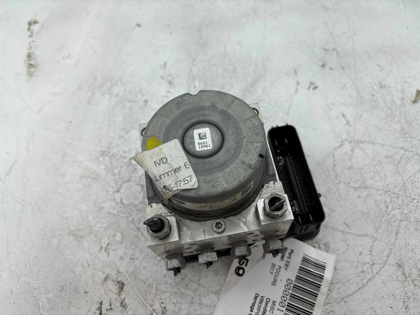 16 - 18 Ford Focus ABS Anti Lock Brake Pump Modulator Assembly