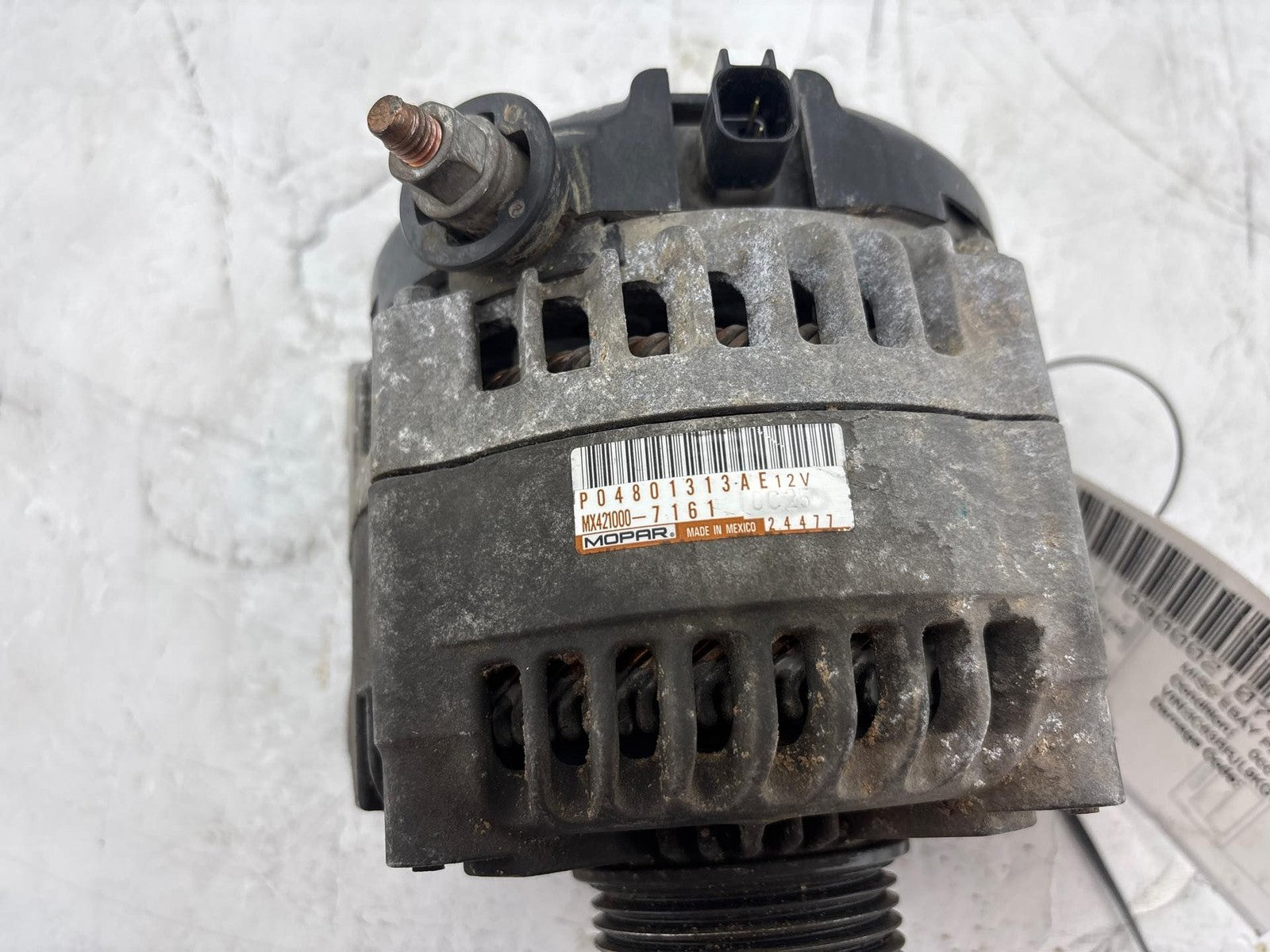 07-23 Dodge Ram 3500 Diesel 6.7L Alternator OEM