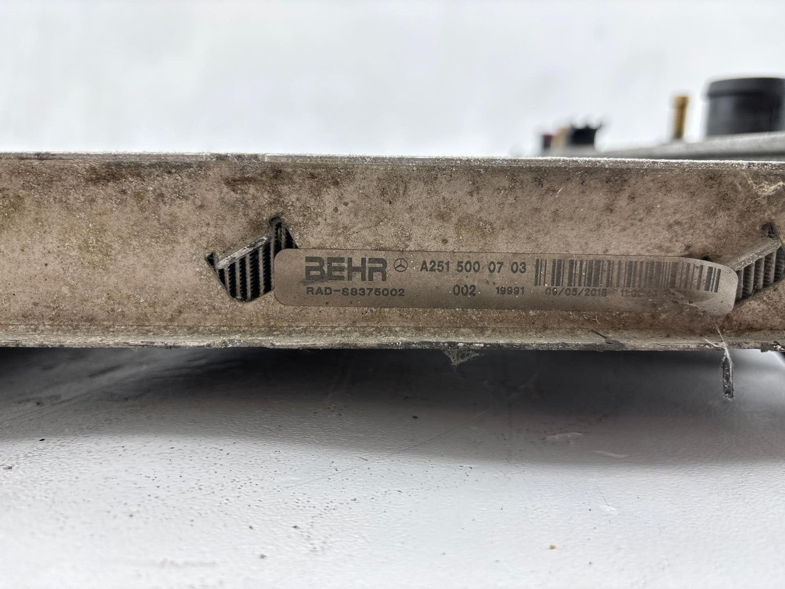 09-12 Mercedes GL450 Engine Cooling Radiator Assembly OEM