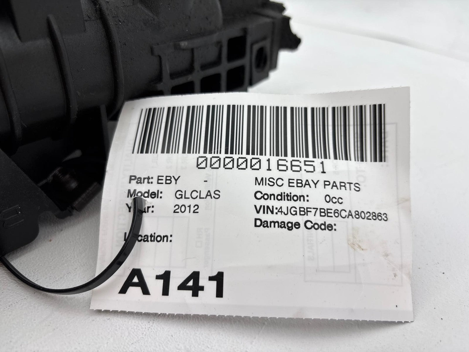 09-12 Mercedes GL450 Engine Cooling Radiator Assembly OEM