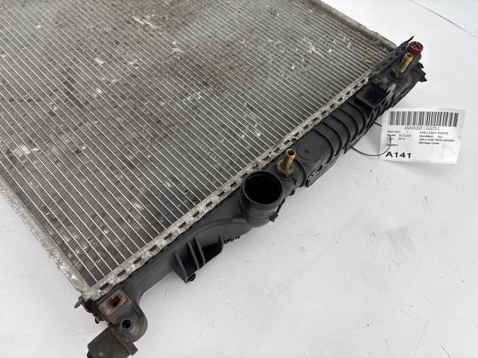 09-12 Mercedes GL450 Engine Cooling Radiator Assembly OEM