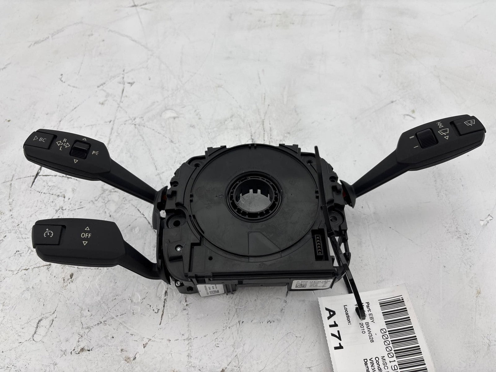 09-13 BMW 328i E90 Steering Column Switches Turn Signal Wiper Cruise Control OEM