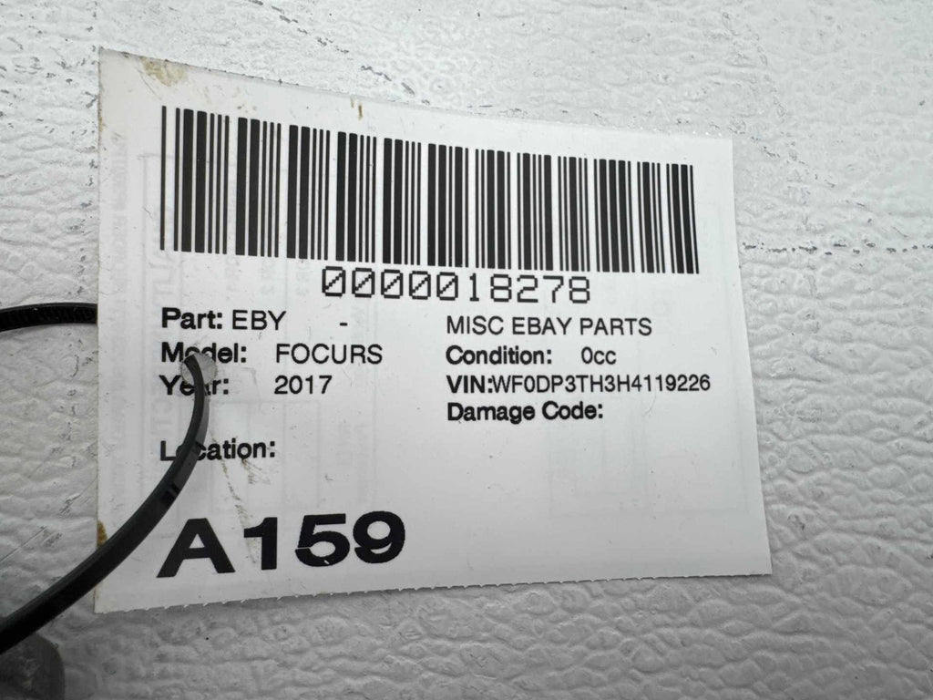 16-18 Ford Focus RS Power Steering Column Assembly OEM