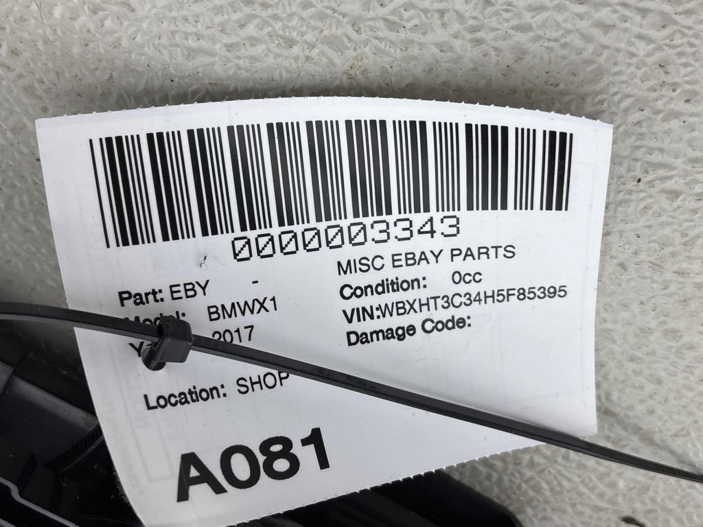 17 BMW BMW X1 Dash Cover OEM