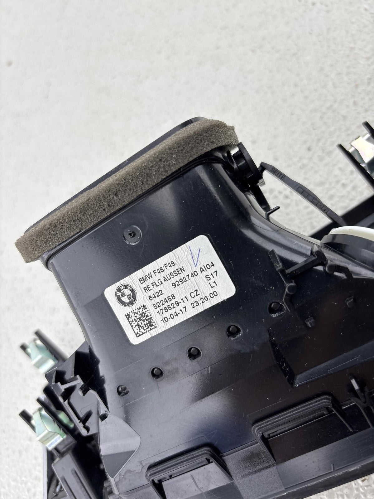 17 BMW BMW X1 Dash Cover OEM