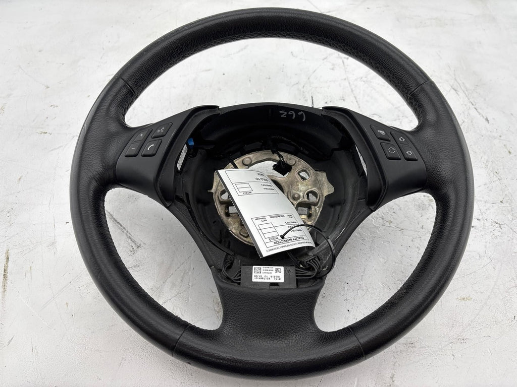 10-12 BMW 328i E90 Steering Wheel Heated Leather w/ Multifunction Button OEM