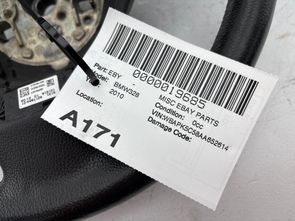 10-12 BMW 328i E90 Steering Wheel Heated Leather w/ Multifunction Button OEM