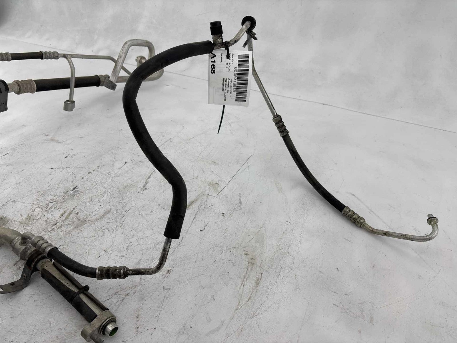 13-17 GMC Acadia 3.6 A/C Air Conditioning Heat Exchanger Hose OEM